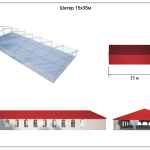 Большой шатер 15х35